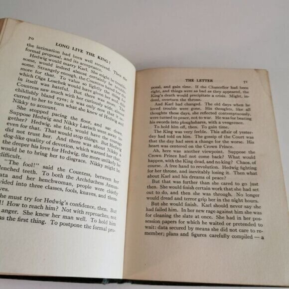 1917 Long Live the King by Mary Roberts Rinehart Antique Mystery Novel 1st Ed - Picture 7 of 9